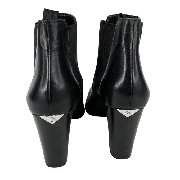 Michael Kors Boots Booties Chelsea 7.5M 3.5" Block Heels - Picture 3 of 12
